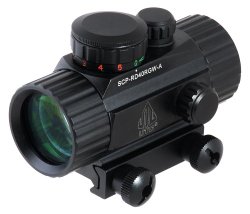UTG New Gen 4-Inch Red/Green Dot Sight with Integral Picatinny Mounting Deck – (SCP-RD40RGW-A)
