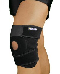 Bracoo Breathable Neoprene Knee Support, One Size, Black,Manufactured by: Yasco