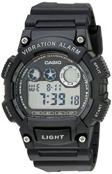 Casio Men’s W735H-1AVCF Super Illuminator Black Watch