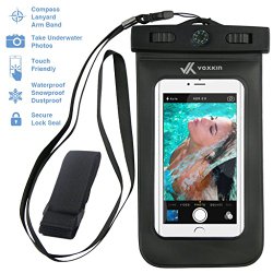 Universal Waterproof Case for iPhone 6, 6 Plus, 5, 5S, 4, Galaxy S6, S5, Note 4 by Voxkin