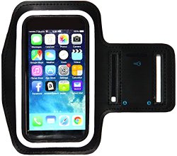 Best Running Armband for iPhone6 (4.7) & iPhone 6 5/5S/5c (Black)