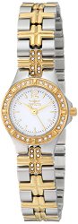 Invicta Women’s 0127 Wildflower Collection Crystal Accented Stainless Steel Watch