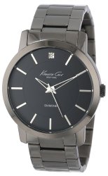 Kenneth Cole New York Men’s KC9286 “Rock Out” Stainless Steel Diamond-Accented Watch