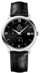 Omega DeVille Prestige Black Dial Automatic Mens Watch 424.13.40.21.01.001