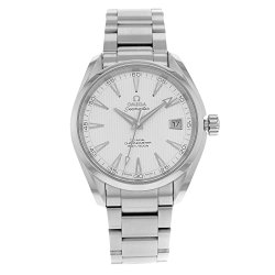 Omega Men’s 231.10.42.21.02.001 Seamaster Silver Dial Watch