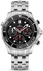 Omega Seamaster Diver 300 M Co-Axial Chronograph 41.5 mm Mens Watch 212.30.42.50.01.001