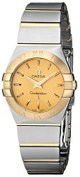 Omega Women’s 123.20.24.60.08.001 Constellation Champagne Dial Watch