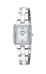 Pulsar 2-Hand Ceramic and Stainless Steel Women’s watch #PEGG07