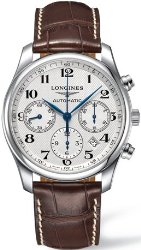 Longines Master Chronograph Automatic Silver Dial Mens Watch L27594783