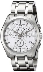 Tissot Men’s TIST0356171103100 Couturier Silver Dial Watch