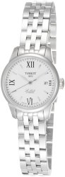 Tissot Women’s T41118333 Le Locle Silver Dial Automatic Stainless Steel Watch