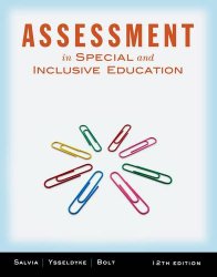 Assessment: In Special and Inclusive Education