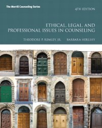 Ethical, Legal, and Professional Issues in Counseling (4th Edition) (Merrill Counseling)