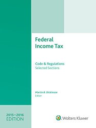 Federal Income Tax: Code and Regulations–Selected Sections (2015-2016) w/CD