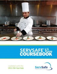 ServSafe CourseBook with Online Exam Voucher 6th Edition Revised (6th Edition)