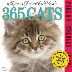 365 Cats Color Page-A-Day Calendar 2016