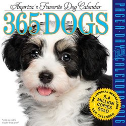 365 Dogs Color Page-A-Day Calendar 2016