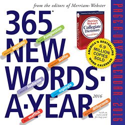 365 New Words-A-Year Page-A-Day Calendar 2016