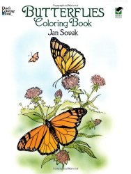 Dover Publications-Butterflies Coloring Book (Dover Nature Coloring Book)