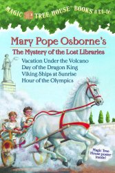 Magic Tree House Boxed Set, Books 13-16: Vacation Under the Volcano, Day of the Dragon King, Viking Ships at Sunrise, and Hour of the Olympics