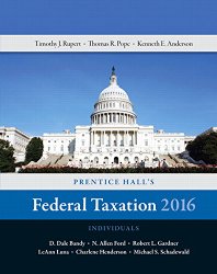 Prentice Hall’s Federal Taxation 2016 Individuals Plus MyAccountingLab with Pearson eText — Access Card Package (29th Edition)