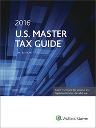 U.S. Master Tax Guide (2016)