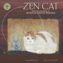 Zen Cat 2016 Wall Calendar