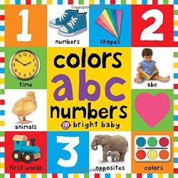 Big Board Books Colors, ABC, Numbers (First 100)