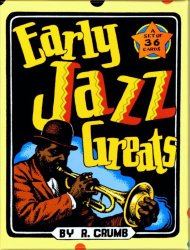 Early Jazz Greats Boxed Trading Card Set by R. Crumb