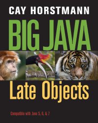Big Java: Late Objects