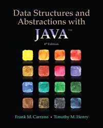 Data Structures and Abstractions with Java (4th Edition)