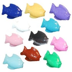 100 Fish Beads – Assorted Colors