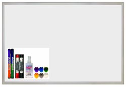 ECR4Kids Message Store Dry Erase Bulletin Board Set, 24″ by 36″