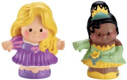 Fisher-Price Little People Disney 2 Pack: Rapunzel and Tiana
