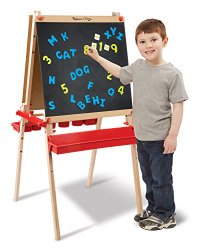 Melissa & Doug Deluxe Easel with Magnetic Board