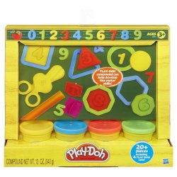 Play-Doh Learn About Shapes and Numbers