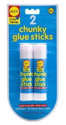 ALEX Toys Little Hands 2 Chunky Glue Sticks