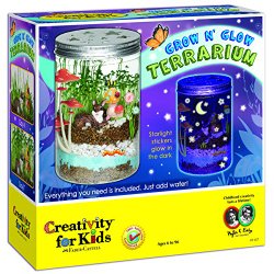 Creativity For Kids Grow ‘n Glow Terrarium