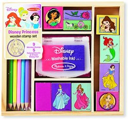 Disney Princess Wooden Stamp Set