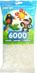 Perler Beads White Bead Bag (6000 Count)