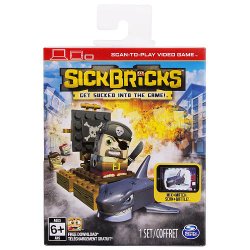 Sick Bricks Big Sick Character Pack Captain Blockbeard vs Greatbite Shark