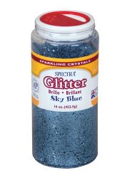 Spectra Glitter, 1 Lb., Sky Blue