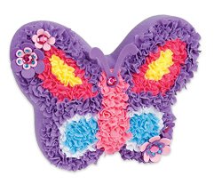 The Orb Factory Limited Plush Craft Butterfly Pillow