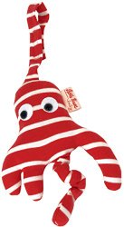 Kathe Kruse Baby Mobile 6.5″, Red Octopus
