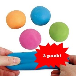 Pull and Stretch Bounce Ball – 3 Pack