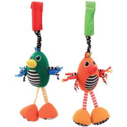 Sassy 2 Count Stroller/Car Seat Toy, Chime Birds