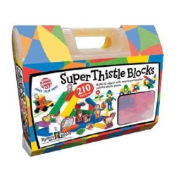 Small World Toys Ryan’s Room – Super Thistle Blocks 210 Pc. Set