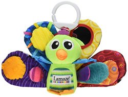 Tomy Lamaze Play andGrowTake Along Toy, Jacques the Peacock