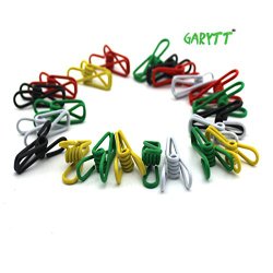 Colorful Metal Clips Holders 24 pcs