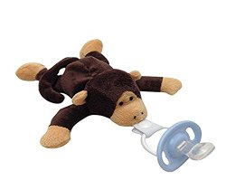 CuddlesMe Pacifier with Detachable Plush Monkey, FDA Listed Medical Device